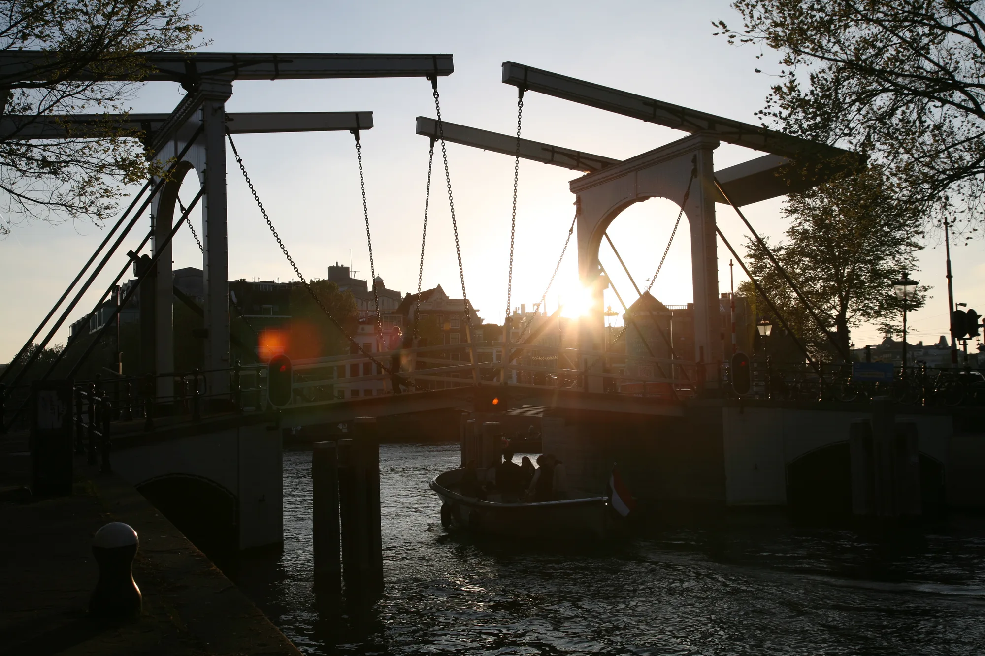 The Walther-Suesskind bridge in front of home.